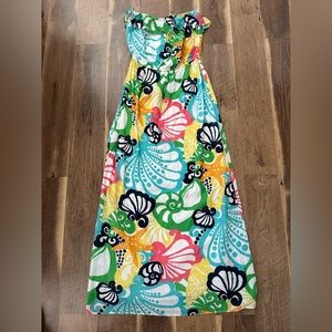 Lilly Pulitzer Strapless Dress, Medium